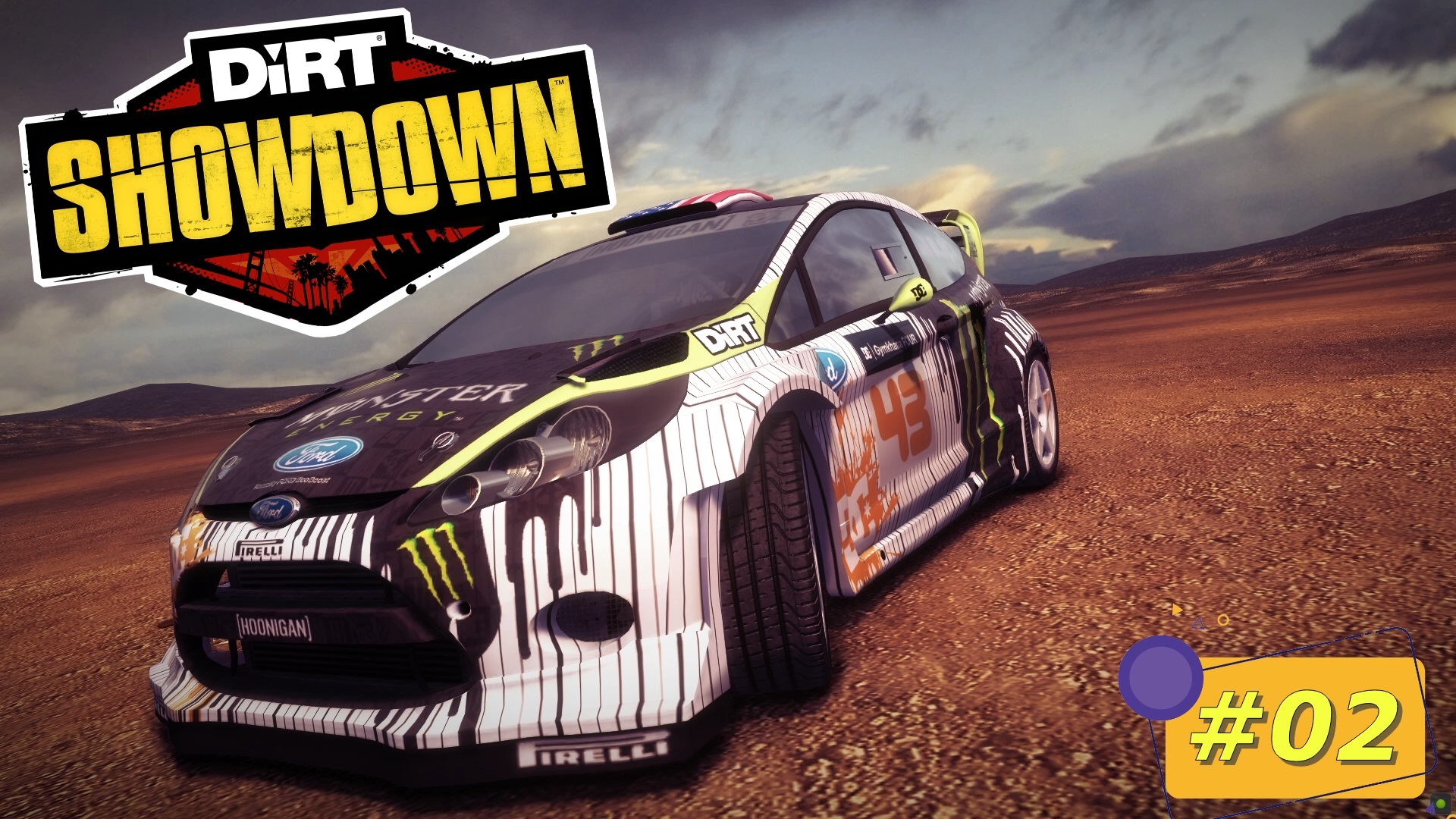 Ford Fiesta #02 - kicker | Прохождение игры Dirt Showdown | Dualshock 4