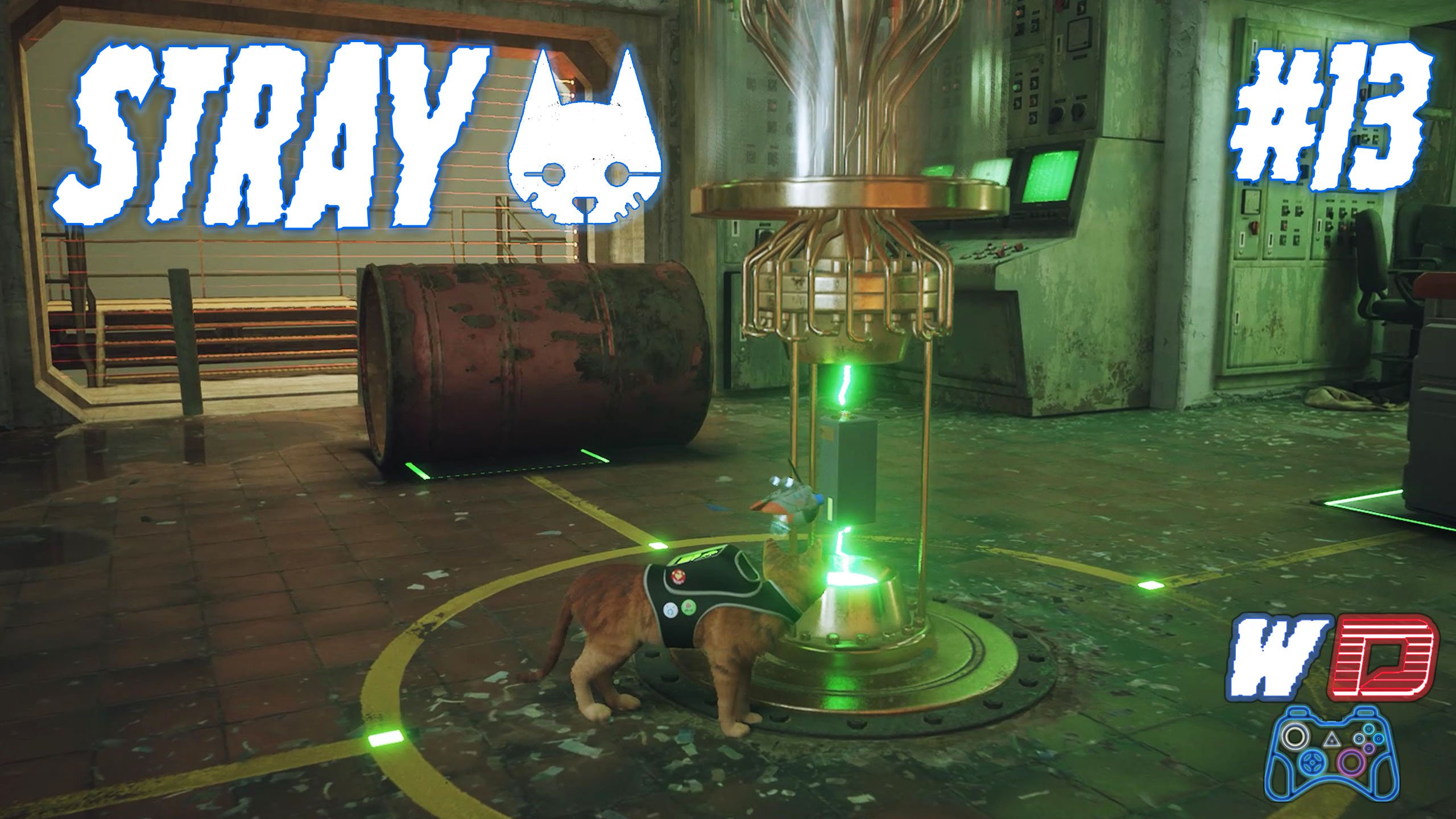 Stray. Прохождение #13. Атомная батарея