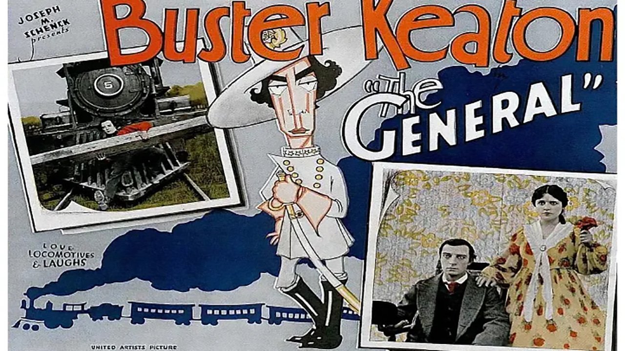 Паровоз Генерал / The General   1926   Бастер Китон