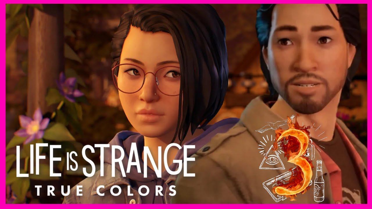 LIFE IS STRANGE TRUE COLOR прохождения #3- ДУШЕВНЫЙ РАЗГОВОР С БРАТОМ.