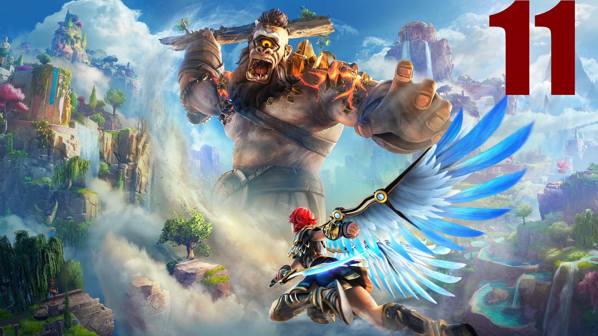 ➼ Immortals - Fenyx Rising.Десятник Бриарей.Крепость Ареса[Часть ➼11]