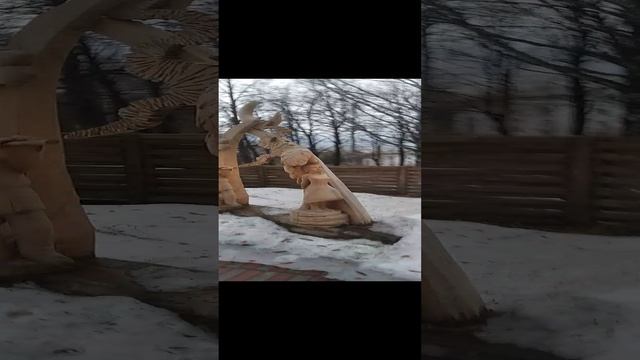 Парк культуры и отдыха Молодежный. Златоуст. Март 2023