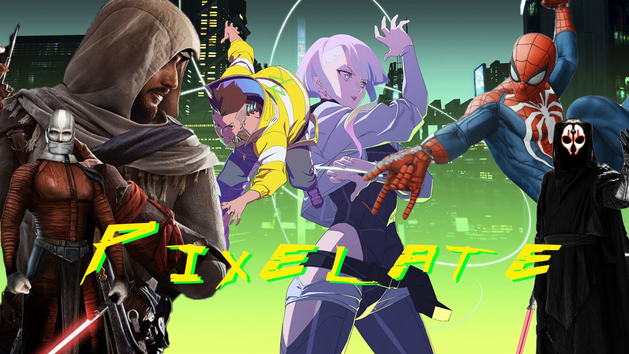 Pixelate: Knights of the Old Republic, Spider-Man, Cyberpunk: Edgerunners, Assassin's Creed Mirage!