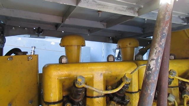 Готовимся к навигации. Запуск двигателя 4чсп8,5_11 после зимнего простоя.