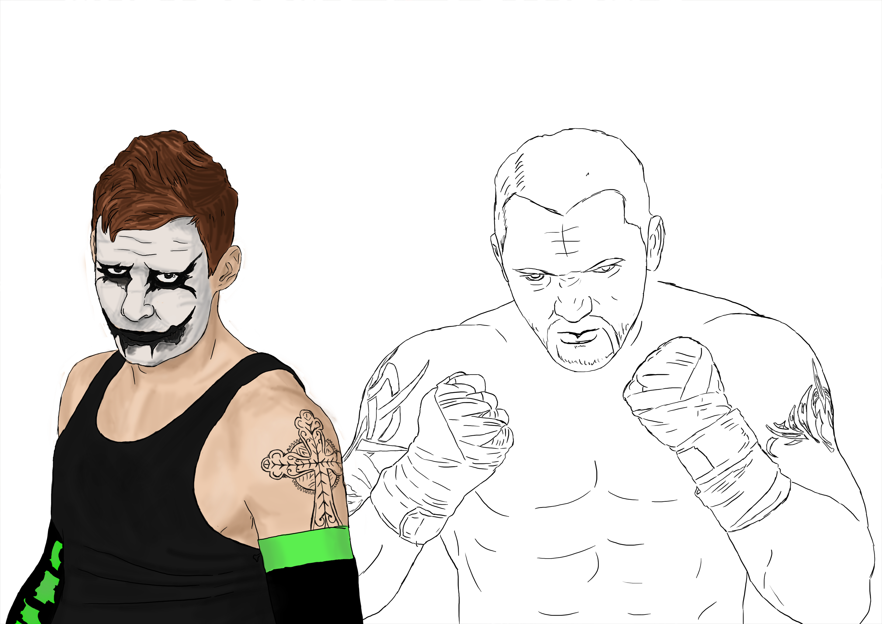 Порисуем: реслер Джокер