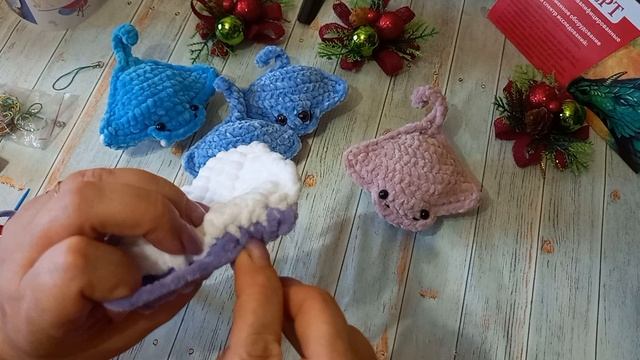 Мастер класс "Рыбка скат"