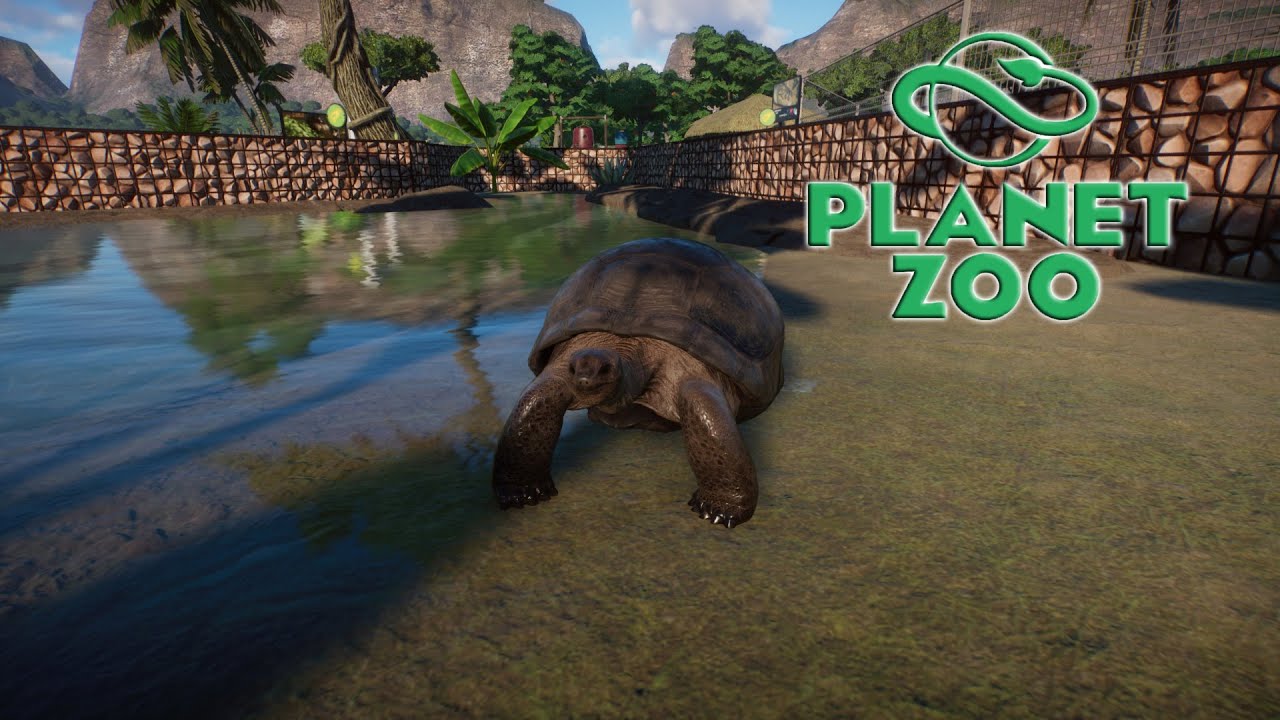 Planet Zoo S2 E18 - Вольер для гигантских черепах