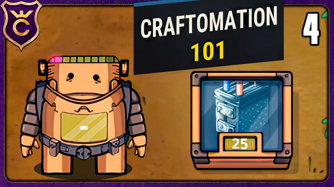 ПРОГРАММИРОВАНИЕ АВТОМАТИЗАЦИИ БАТАРЕЕК! Craftomation 101 Programming & Craft