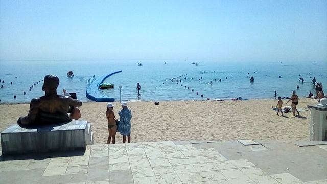 Западный Крым. Евпатория. Жара +36. 21.08.2023 в 10 утра.