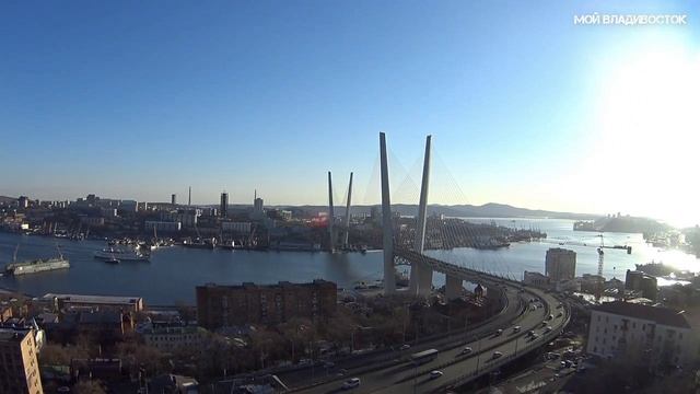 Владивосток бухта Золотой Рог 27 января 2017.