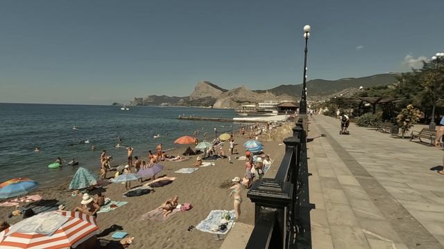 ВЕСЬ Судак в середине Августа Что происходит на Набережной Крыма СЕГОДНЯ. Самые СМЕЛЫЕ отдыхающие