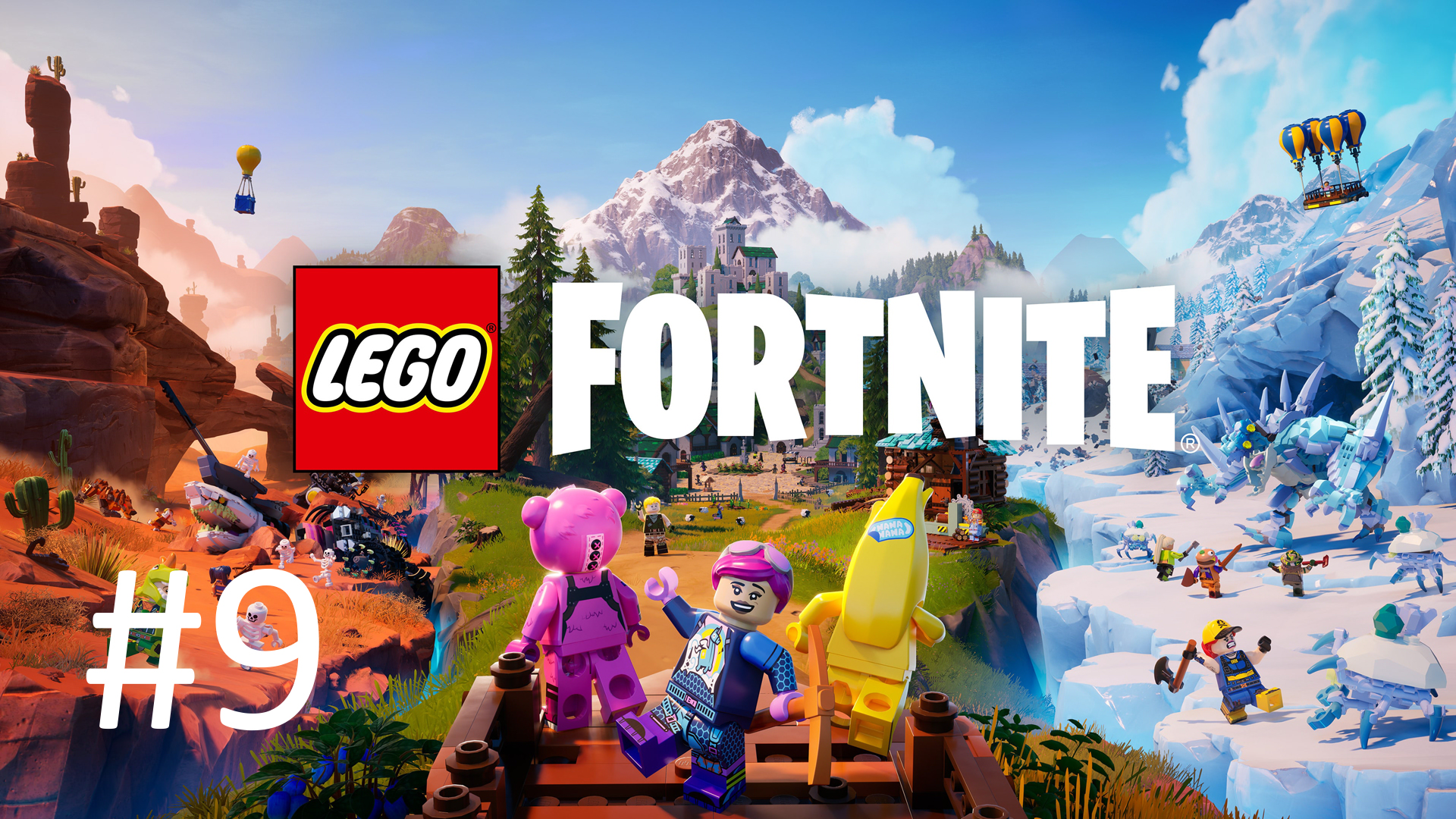 Играем в LEGO Fortnite - Часть 9 (кооператив)