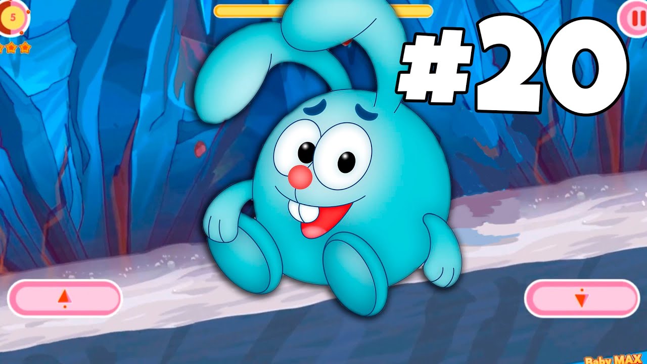 Куда попал Ёжик? 20 серия игры Смешарики на канале БэбиМакс. Прохождение игры.