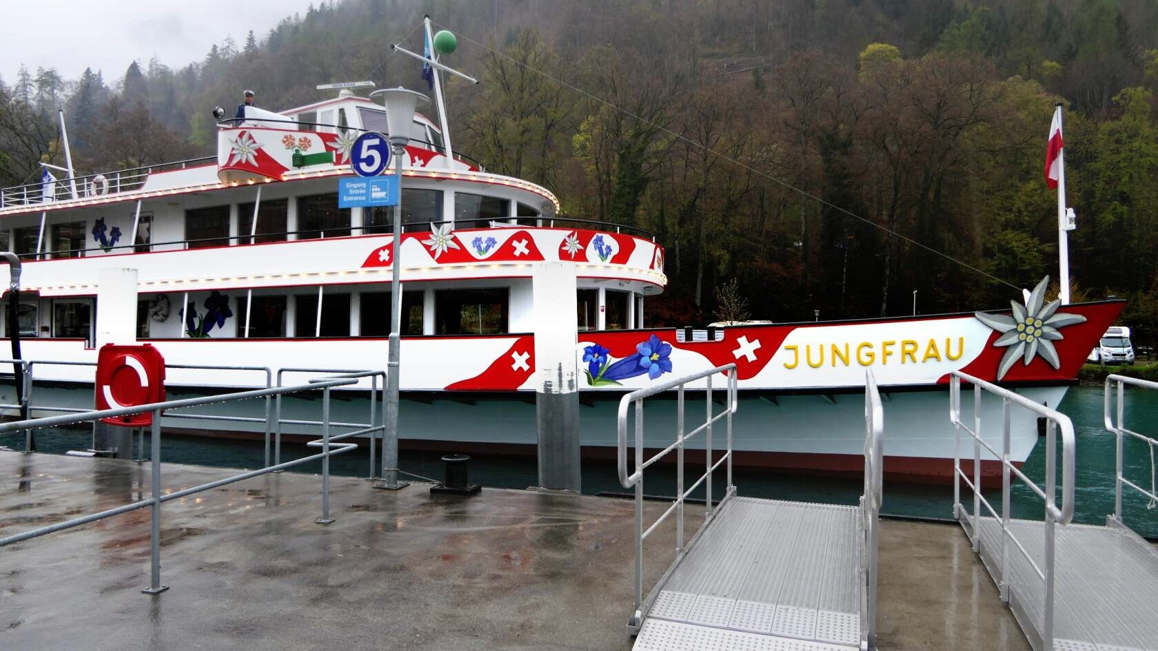 Schweiz 🇨🇭  Ein wunderbares Schweizer "Brienzersee"  Schifffahrt  /Jungfrau/  in Interlaken.