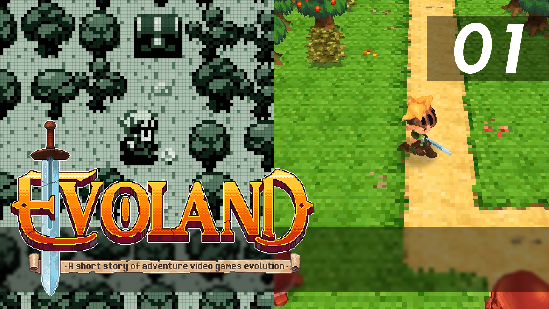 Evoland. От 2D до 3D #01