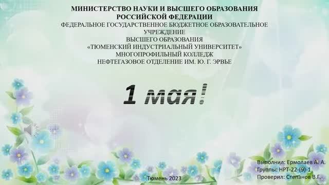 Ермолаев А. А. НРТ-22-(9)-1