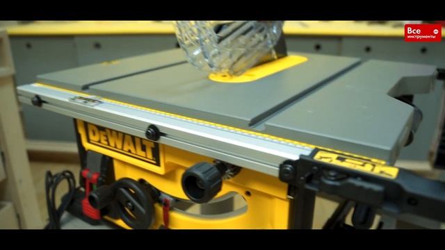 Обзор настольной пилы DEWALT DWE7492