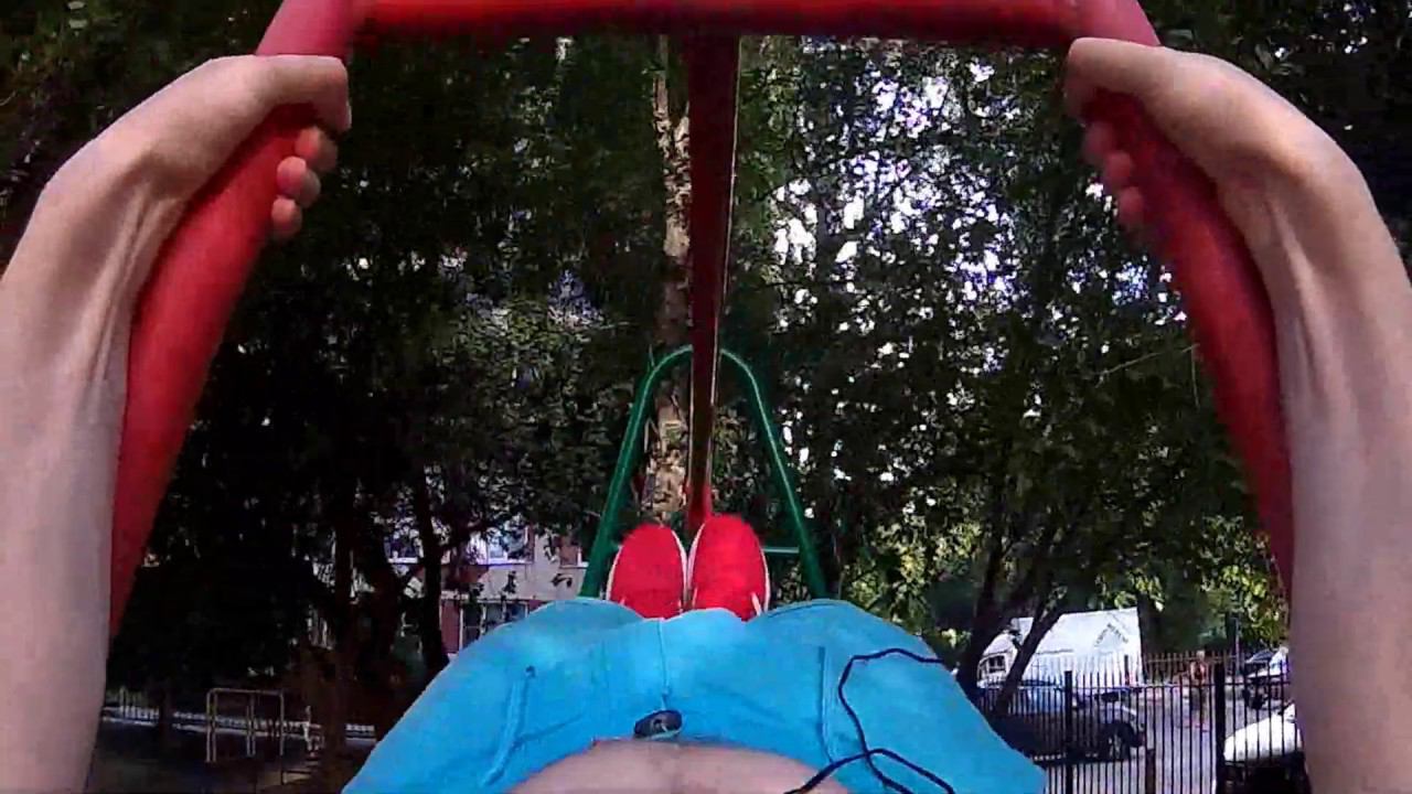 One day of street workout training