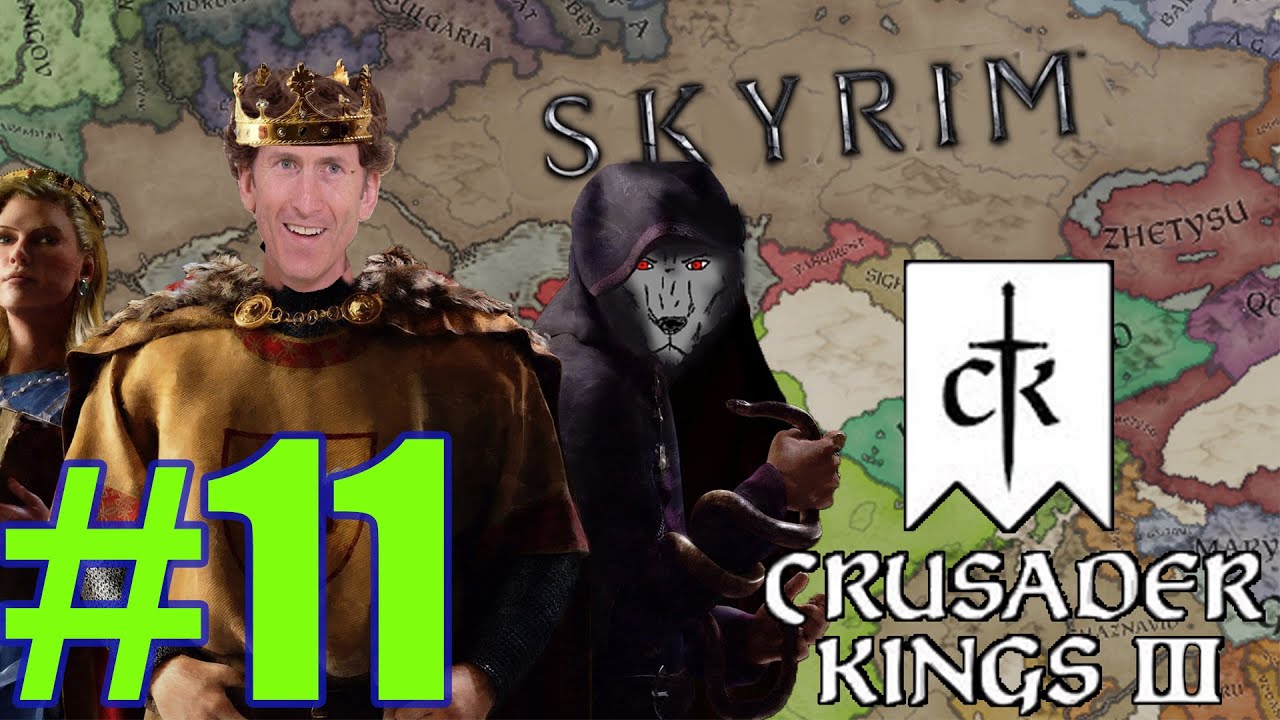 Crusader Kings III  Вечерний Тупизм ч11 -  Создание Империи