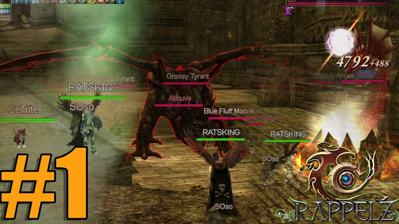 Rappelz Play2bit Прохождение ч1 - С нуля на евро и без доната