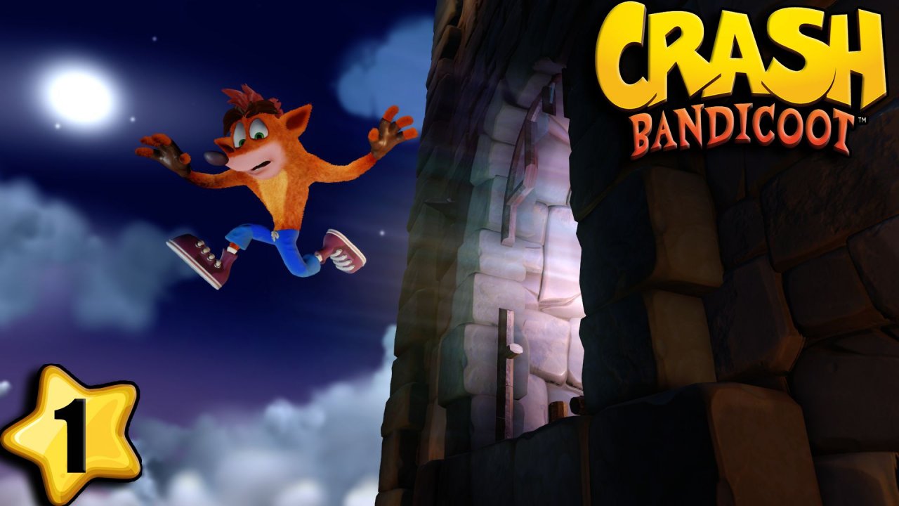 Первое прохождение Crash Bandicoot Remake #1