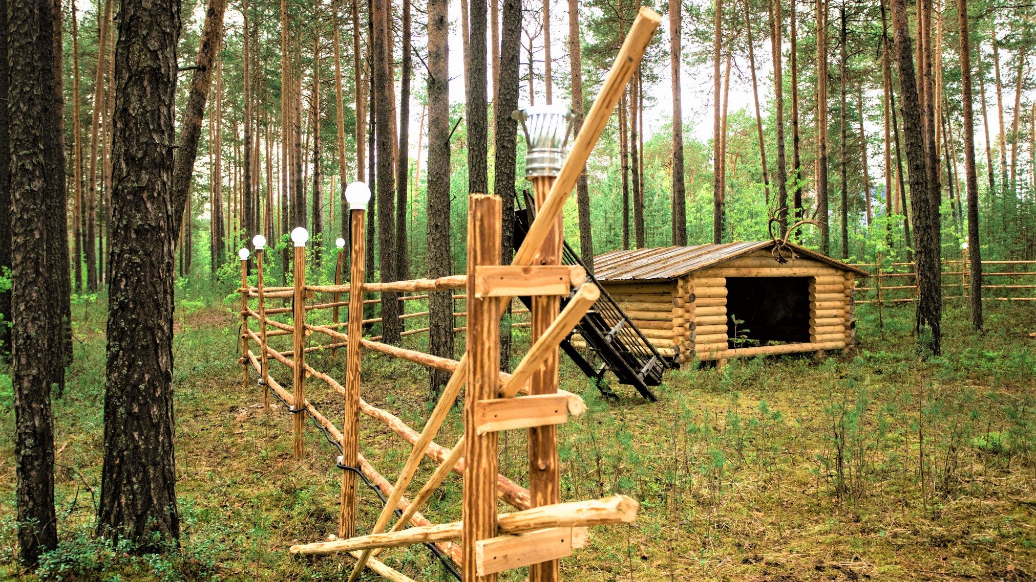 Аутентичное этностойбище в Сургутском районе помогли построить ханты