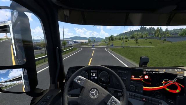ETS 2 Рейс №11 Гётеборг (Швеция) Берген (Норвегия) Груз Мотоциклы Лекарь лесных дел