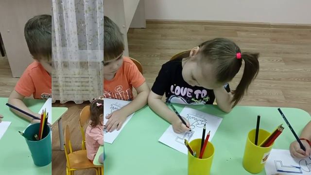 Буква Г  Грибы  Раскраска