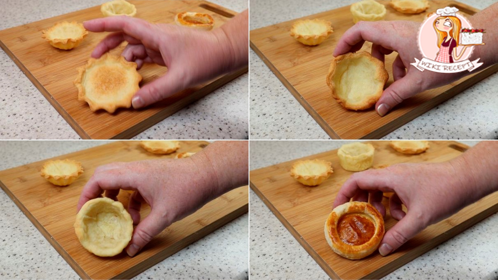 Как приготовить тарталетки. Рецепт теста, песочные тарталетки, слоеные тарталетки