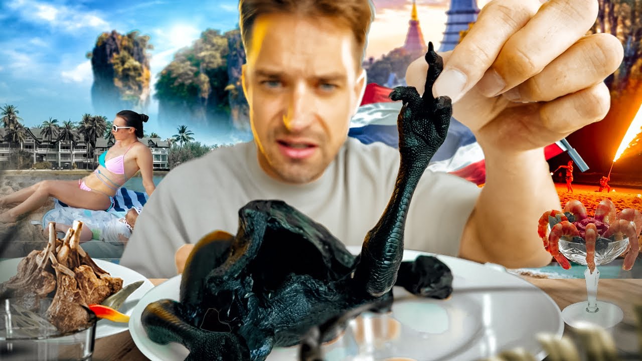 Русские на Пхукете Добыли Еду Голыми Руками