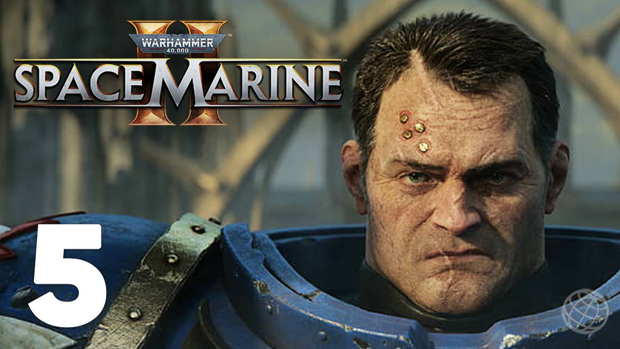 Warhammer 40 000 Space Marine 2 прохождение на русском без комментариев часть 5 ➤ PS5 60FPS