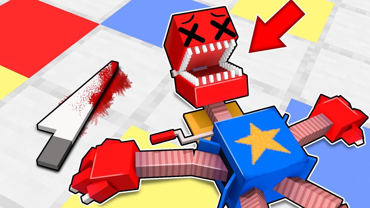 Что случилось с БОКСИ БУ в майнкрафт ? PROJECT PLAYTIME BOXY BOO MINECRAFT ROBLOX