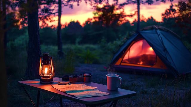 Jazz_HipHop / ВЕЧЕР на природе / НЕВЕРОЯТНЫЕ краски вечернего ЗАКАТА / Уютная АТМОСФЕРА...