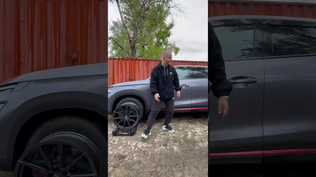 Omoda C5 на примерке дисков в 19-ом диаметре #примеркадисков #omoda