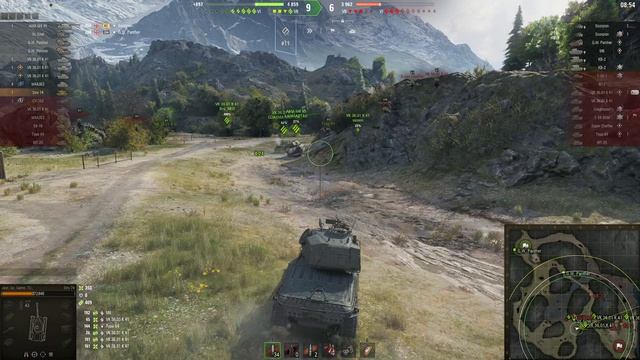 World of Tanks STRV74 переиграл не далеких