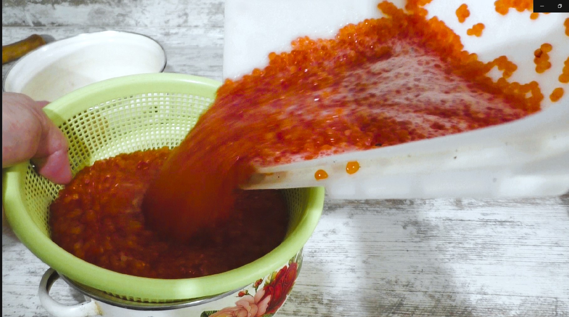 Красная икра, от рыбы до бутерброда, мастер класс: тут всё, что нужно знать про засолку красной икры