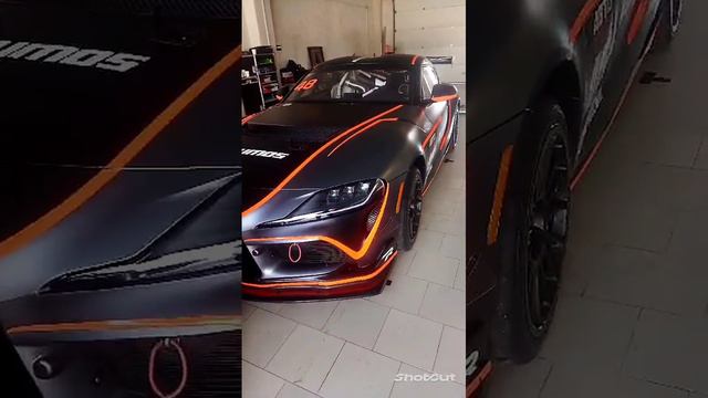 Toyota GR Supra GT4.