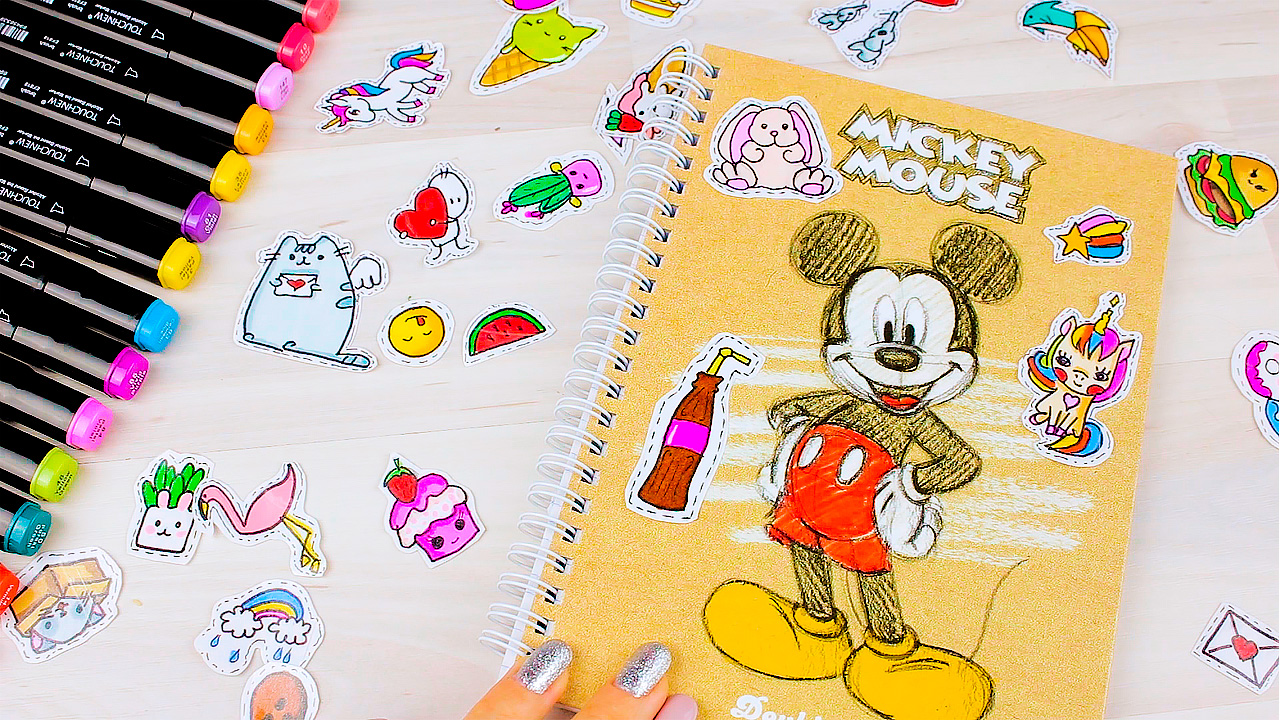 Как сделать наклейки своими руками. Рисуем бумажные наклейки маркерами Touchnew