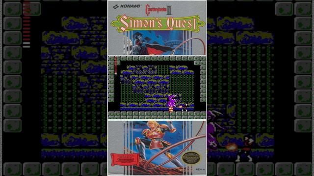 Кратко о Castlevania II Simons Quest