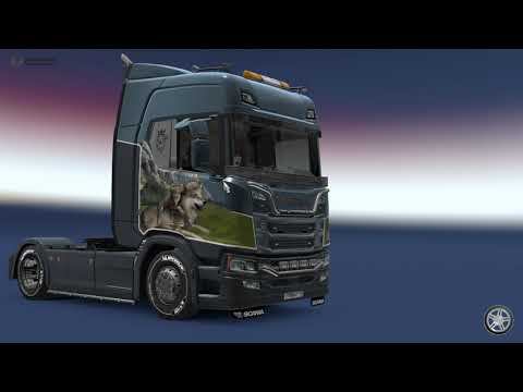 SFX_EVR_Mercedes_Benz_Actros_1845_Euro5 mod. На любой трак ETS2 и ATS