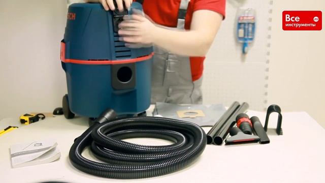 Обзор пылесоса Bosch GAS 20 L