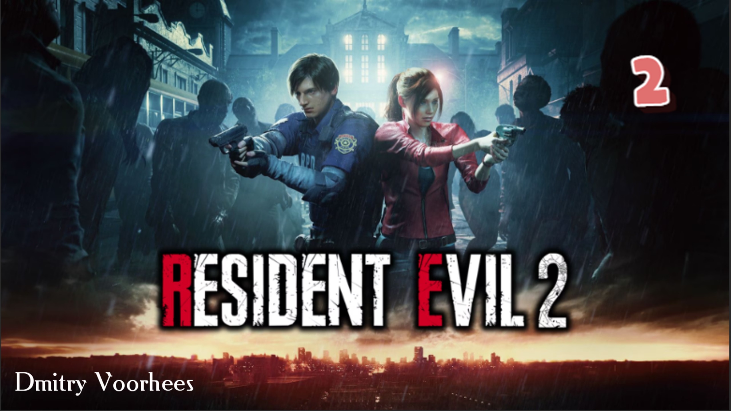 Прохождение Resident evil 2 (Леон) .2.  Ps4
