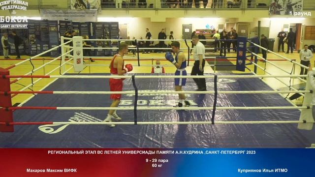 29 60 кг Макаров Максим ВИФК Куприянов Илья ИТМО