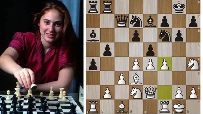 Атака непревзойденной Королевы шахматного мира Юдит Полгар! Шахматы.