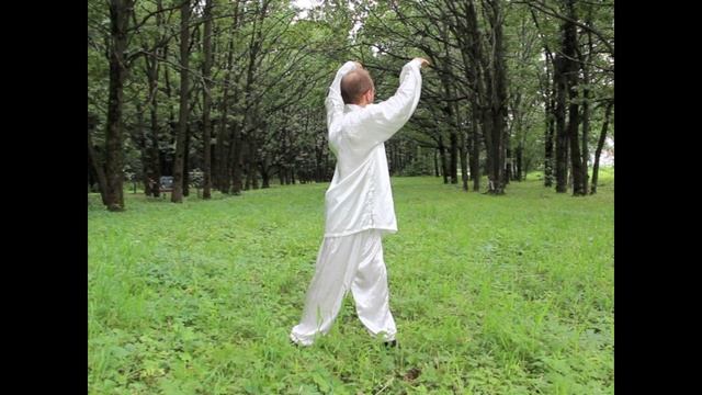 Бадуаньцзин. Упражнение 4/8.