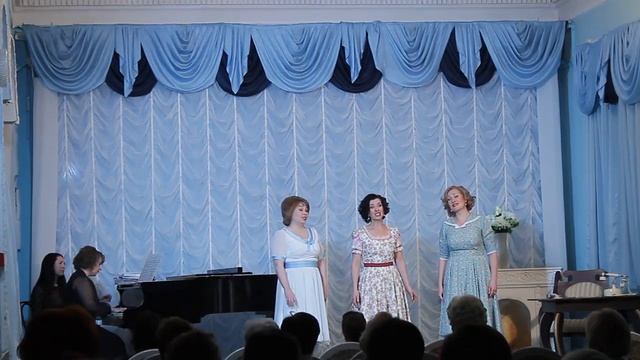 Я. Френкель. "Гуси-лебеди" исп. Алия Галямова, Екатерина Чебыкина и Юлия Соколова.