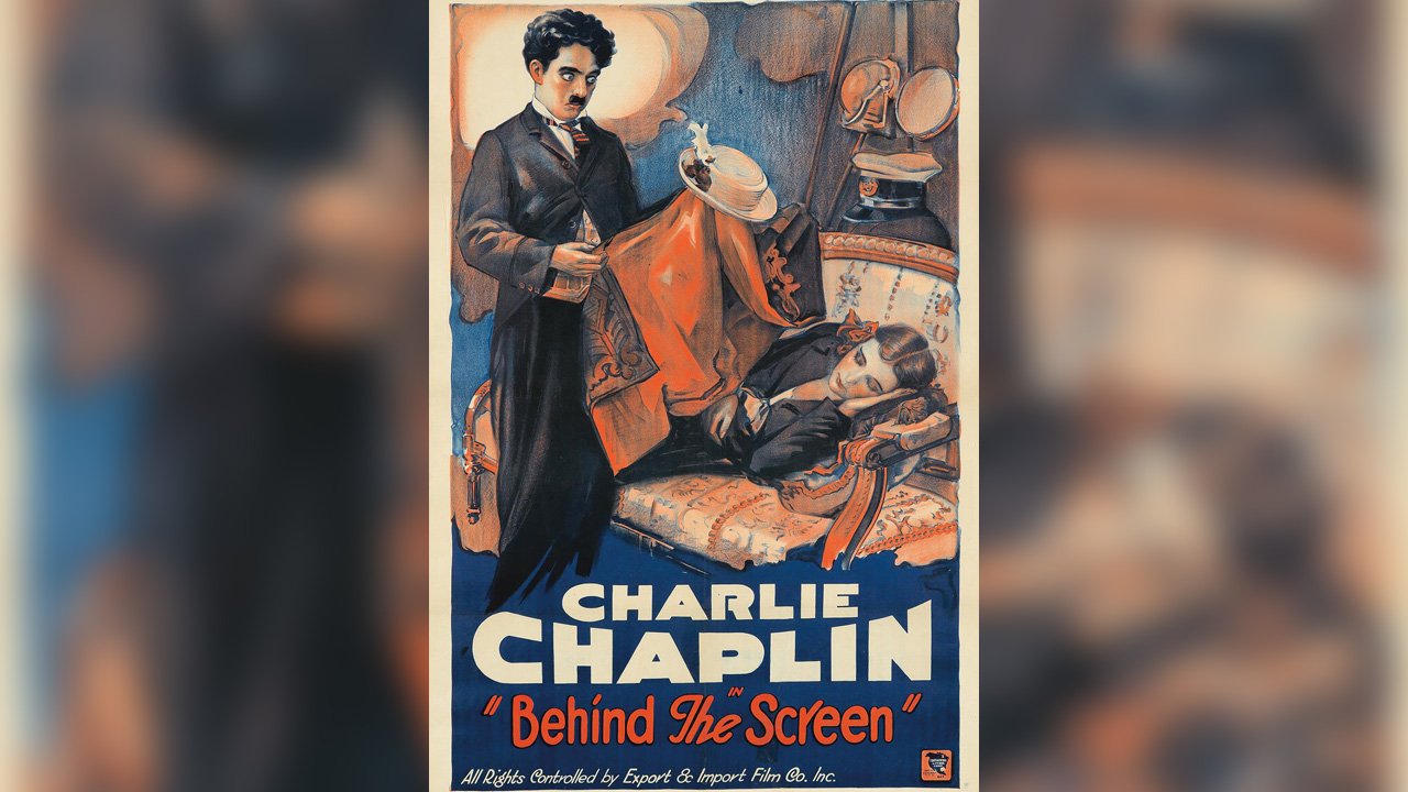 За кулисами кино / Behind the Screen   1916   Чарли чаплин