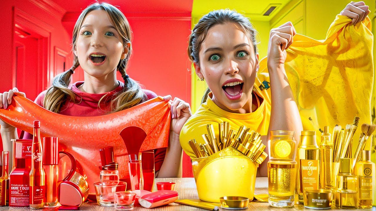 БИТВА СЛАЙМОВ из КОСМЕТИКИ!