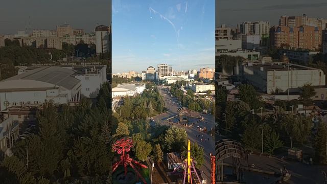 Колесо обозрения.  Тюмень. Июль 2024