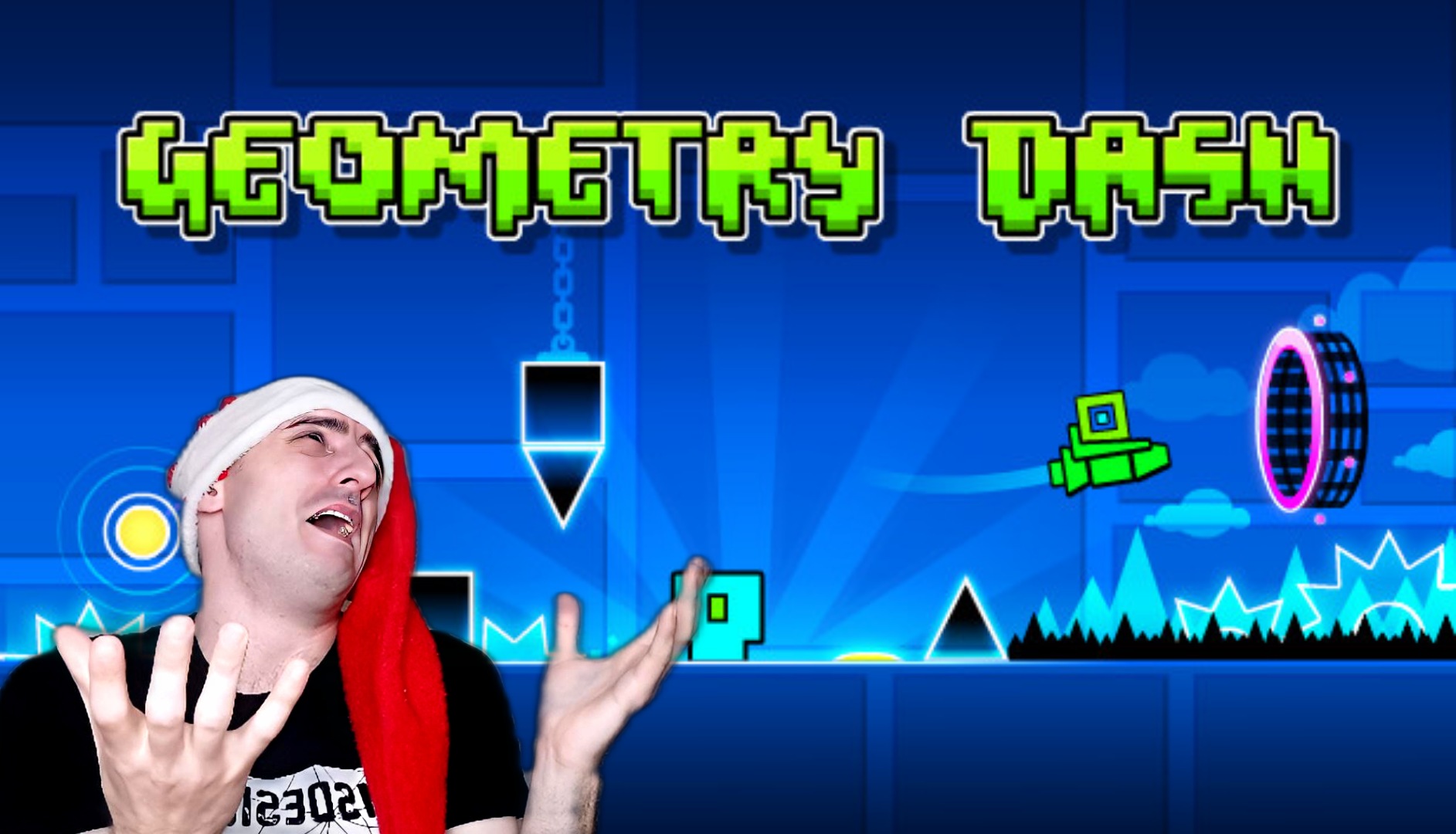 Это Нервная игра» Geometry dash